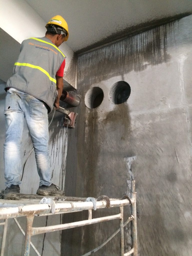 Khoan Rút Lõi Bê Tông Mộc Hóa