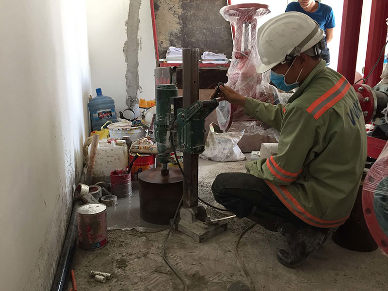 Khoan Rút Lõi Bê Tông Tân Hưng