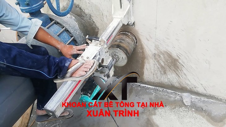 Khoan Rút Lõi Bê Tông Tại Quận 8: Khoan Sàn, Tường Đúng Kích Thước